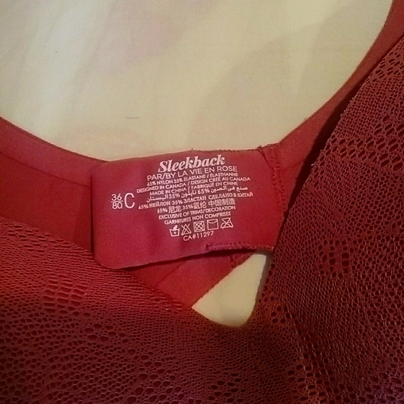 La Vie En Rose rose pink wire-free bra - Picture 3 of 5